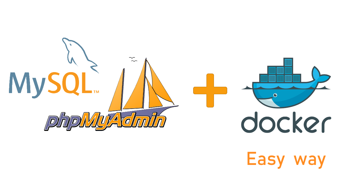 Run MySQL & phpMyAdmin using Docker easy way